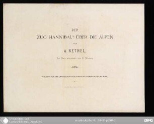 Der Zug Hannibal's über die Alpen