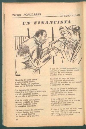 Un financista : Tipos populares