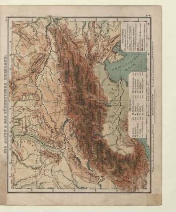 Die Alpen & das süddeutsche Bergland