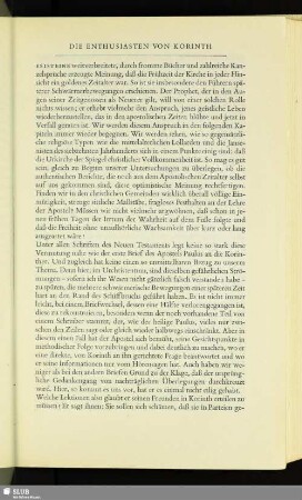 Die Enthusiasten Von Korinth