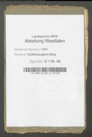 Aufhebung des Kapitals zu Freckenhorst