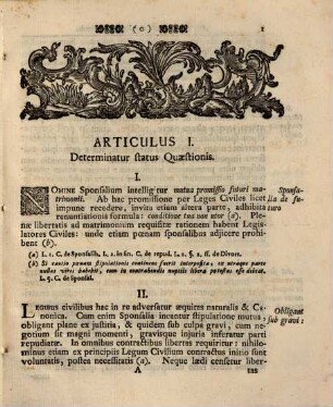 Diss. iur. can. de sponsalibus academicorum absque consensu parentum contractis : cum appendice de in integrum restitutione minorum contra sponsalia et selectis ex iure universo positionibus