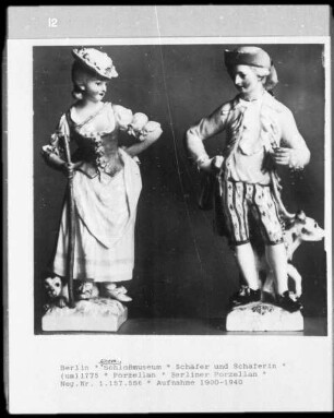 Schäfer und Schäferin