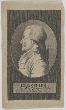 Bildnis des I. G. S. v. Gehlen