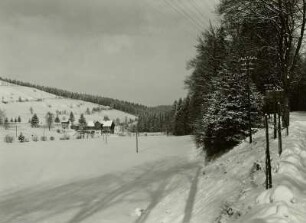 Osterzgebirge. Weißeritztal unterhalb von Seyde