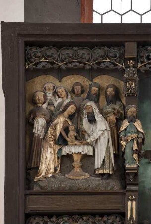 Alsfelder Altar — Alsfelder Schrein — Die Beschneidung Christi