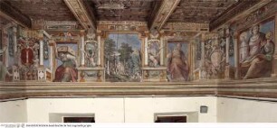 Allegorien, Embleme und Landschaften mit Jagdszenen