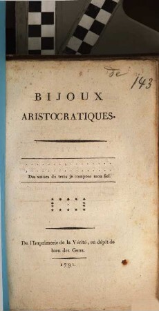 Bijoux aristocratiques