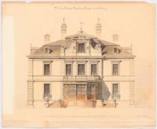 Villa Direktor Mayer, Bad Aibling: Hauptansicht