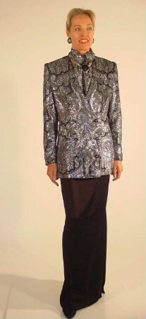 Dreiteiliges Blazer-Abendensemble