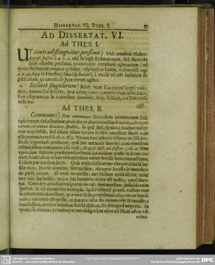 Ad Dissertat. VI.
