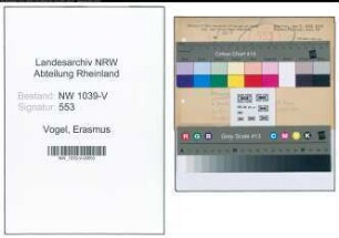 Entnazifizierung Erasmus Vogel , geb. 04.02.1887 (Arzt)