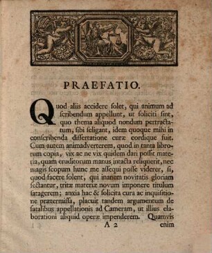 Diss. inaug. iur. de fatalibus appellationis ad cameram imperialem
