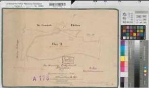 Altenrüthen (Rüthen), Gemeinheitsteilung Altenrüthen, Bl.4 Brouillonkarte