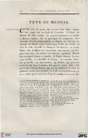 Tête de Méduse