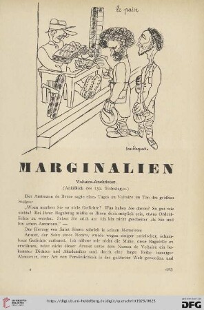Marginalien