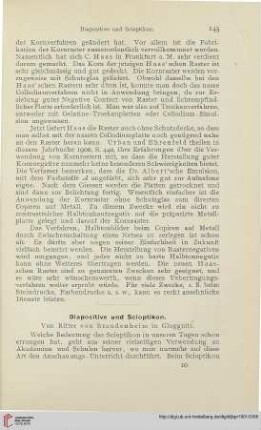 15: Diapositive und Scioptikon
