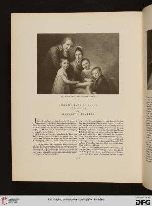 Johann Baptist Seele: 1774-1814