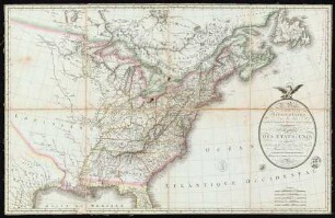 A Map of The United States and Canada, New-Scotland, New-Brunswick and New-Foundland