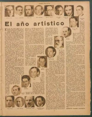 El año artístico