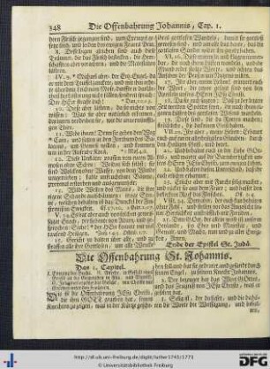 Die Offenbahrung St. Johannis.