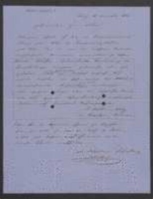 Brief von Josef Müller an Unbekannt