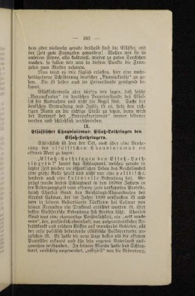 IX. Elsässischer Chauvinismus: Elsaß-Lothringen den Elsaß-Lothringern.