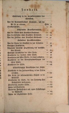 Hieronymus David Gaubs Anfangsgründe der Krankheitenlehre des Menschen