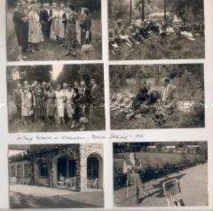 Privates Fotoalbum einer Familie aus der Bundesrepublik