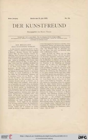 No. 14 (15. Juli 1885)