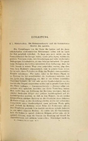 Vorlesungen über theoretische Physik, 5