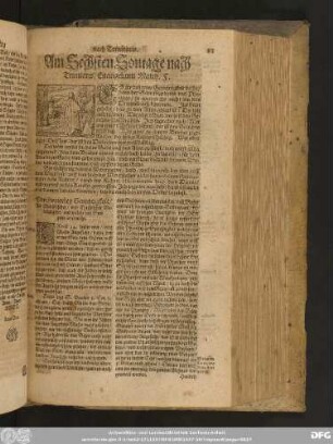 Am Sechsten Sontage nach Trinitatis/ Evangelium Matth. 5.