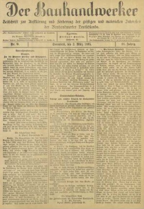 2. März 1895, Nr. 9