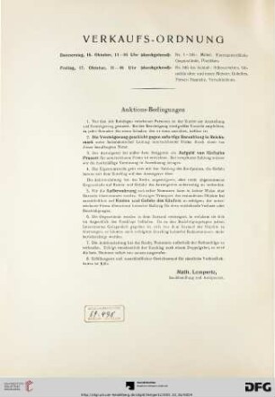 Auktionsbedingungen