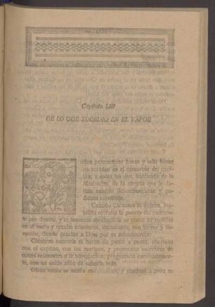 Capítulo LIII - De lo que sucedió en el vapor