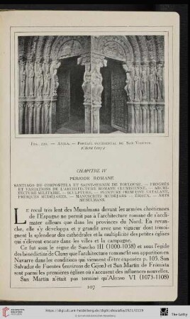 Chapitre IV: Période romane