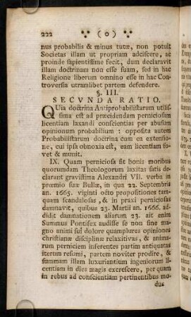 222-233, § III - V