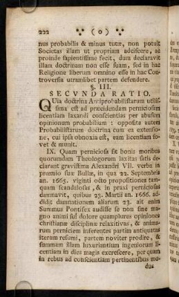 222-233, § III - V