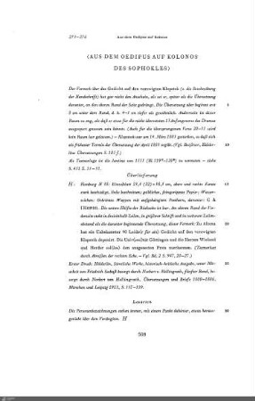 Übersetzungen aus dem Griechischen nach 1800