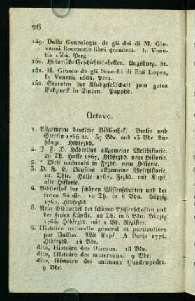 26-56, Octavo