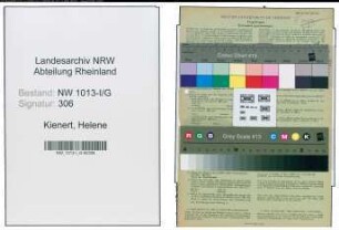 Entnazifizierung Helene Kienert , geb. 29.07.1921 ()