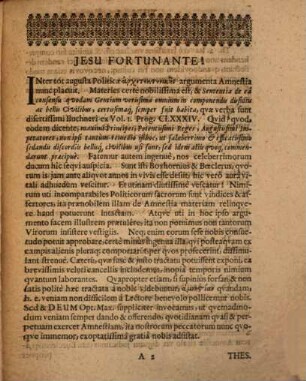 Theses hist. polit. de amnestia