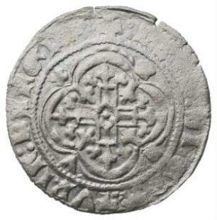 Fundmünze, Breiter Groschen, um 1364 - 1370