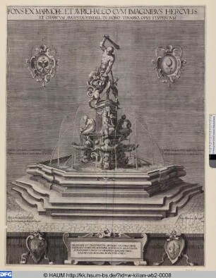Der Herkules-Brunnen in Augsburg
