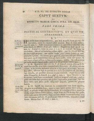 Pars Prima. De Factis Ac Contractibus, Et Quae Iis Adhaerent.