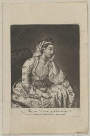 Bildnis der Maria Countess of Coventry