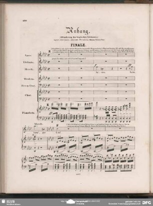 Finale: "Agnes barmherz'ger Gott"