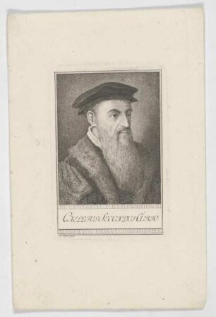 Bildnis des Caelius Secundus Curio