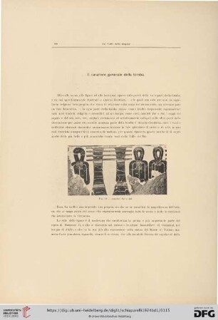 Il carattere generale della tomba