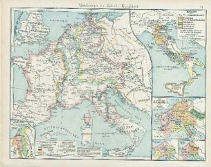 Mitteleuropa zur Zeit der Karolinger